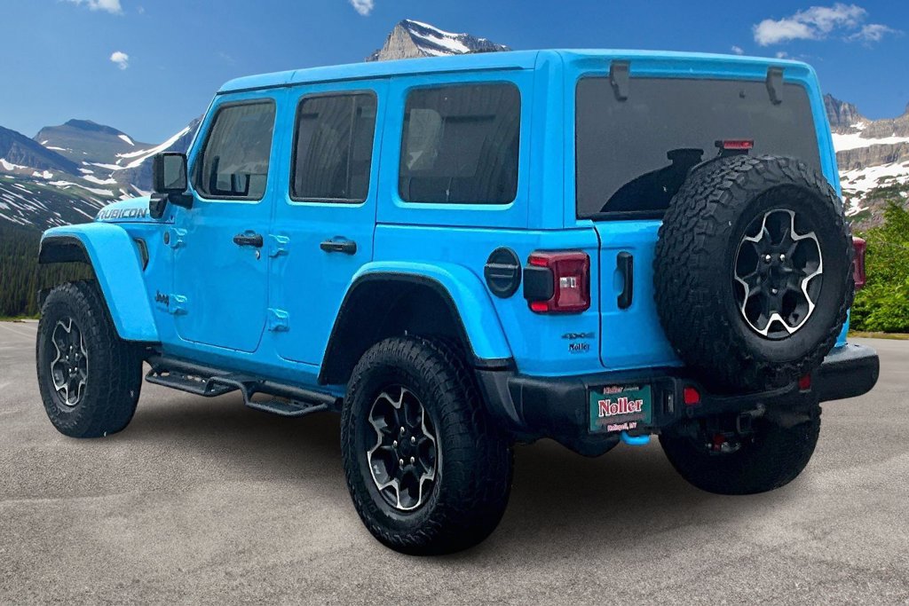 Used 2021 Jeep Wrangler Unlimited Rubicon 4xe w/ Steel Bumper Group AWD/4WD image 13