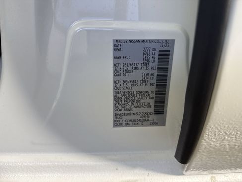 New 2026 Nissan Frontier SV w/ All-Weather Content Package image 36