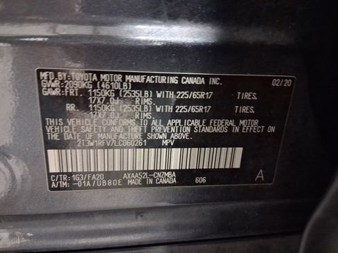 Used 2020 Toyota RAV4 XLE FWD image 26