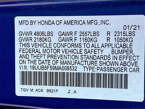 Used 2021 Acura TLX w/ A-SPEC Pkg image 34