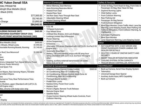 Used 2023 GMC Yukon Denali w/ Max Trailering Package image 26