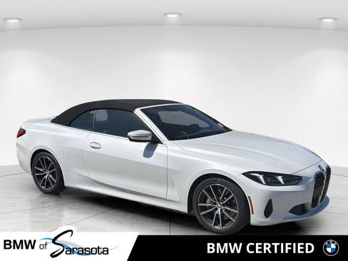 Certified 2025 BMW 430i Convertible w/ Premium Package RWD image 1