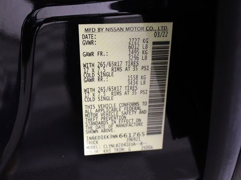 Used 2022 Nissan Frontier SV image 45