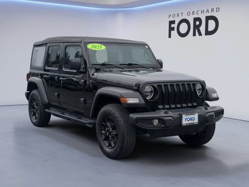 Used 2021 Jeep Wrangler Unlimited Sport AWD/4WD image 8