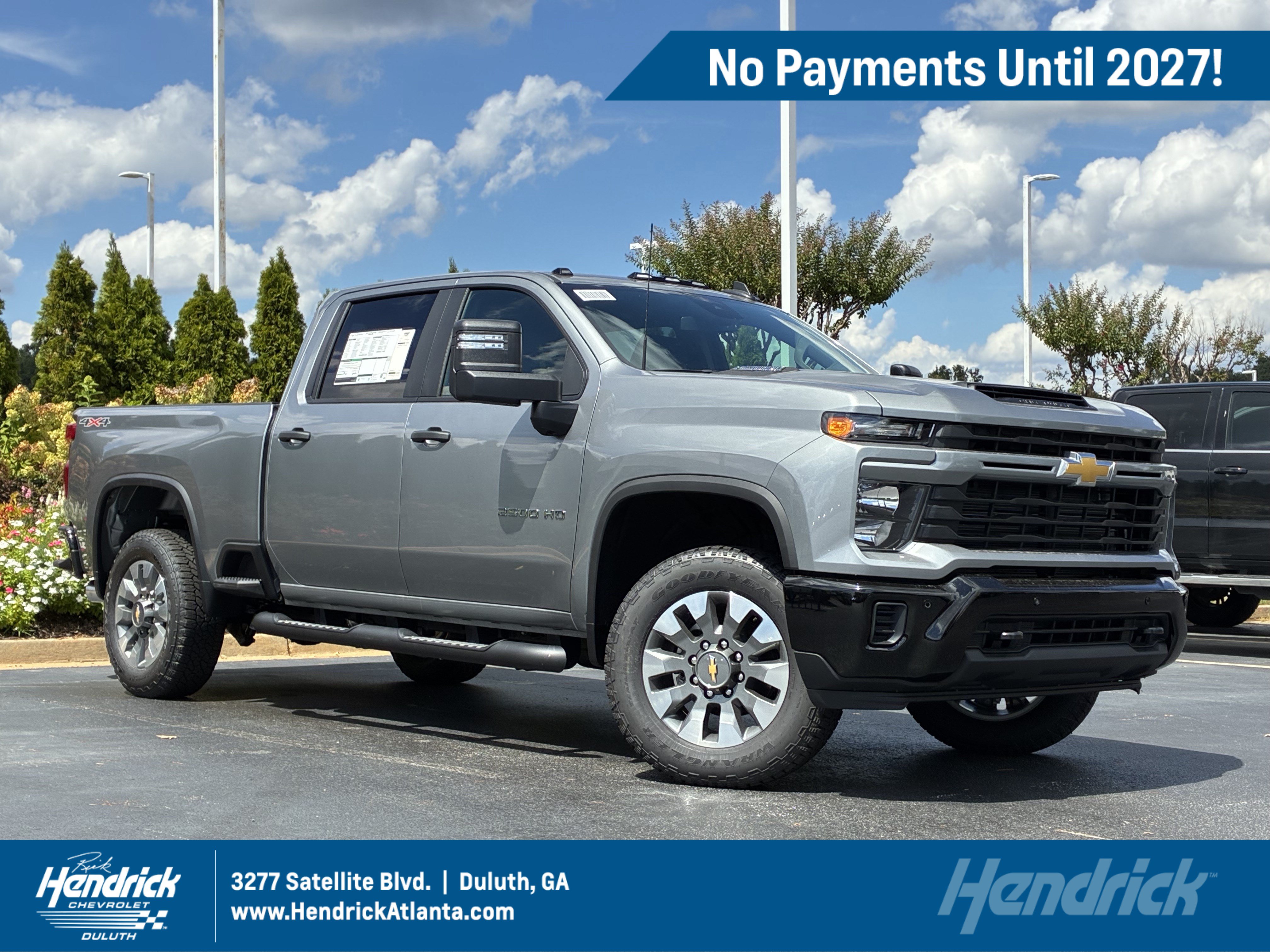 New 2026 Chevrolet Silverado 2500 Custom w/ Custom Value Package AWD/4WD image 1