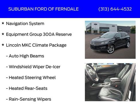 Used 2018 Lincoln MKC Reserve w/ Lincoln MKC Climate Package image 4