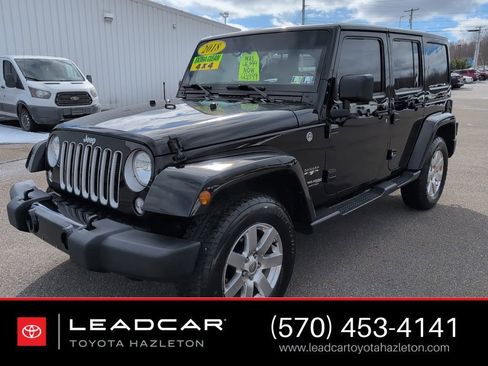 Used 2018 Jeep Wrangler Unlimited Sahara w/ Dual Top Group image 1