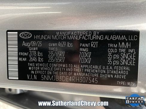 Used 2024 Hyundai Tucson SEL image 45