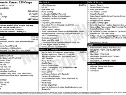 Used 2018 Chevrolet Camaro SS