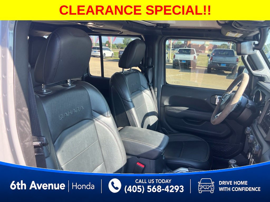 Used 2023 Jeep Wrangler Unlimited Sahara w/ Cold Weather Group AWD/4WD image 15