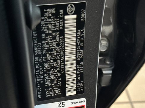 Certified 2024 Toyota Camry SE w/ Audio Upgrade Package FWD image 27