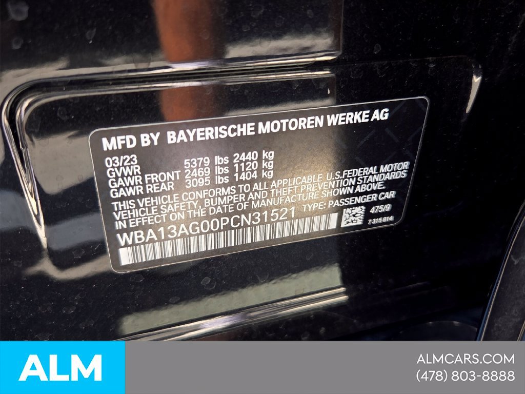 Used 2023 BMW 530e w/ M Sport Package RWD image 6