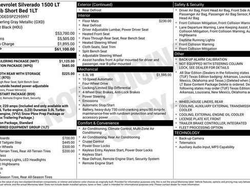 Used 2023 Chevrolet Silverado 1500 LT w/ Max Trailering Package AWD/4WD image 2