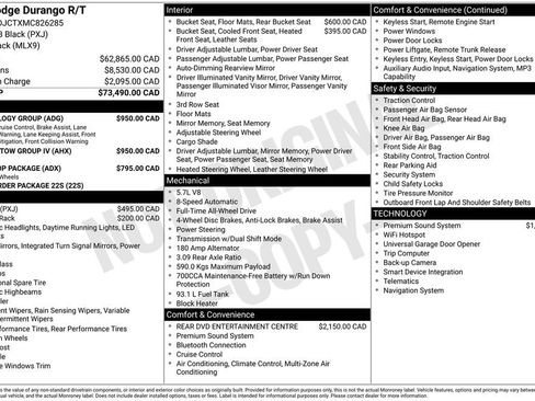 Used 2021 Dodge Durango R/T w/ Trailer Tow Group IV image 10