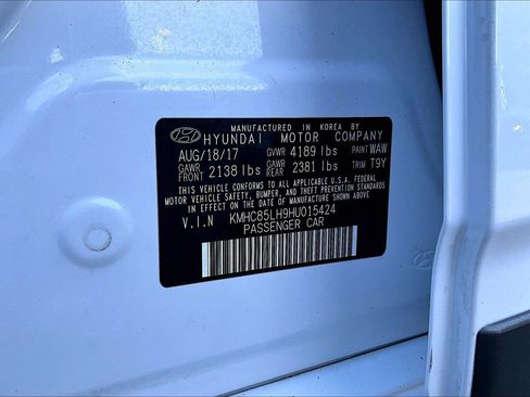 Used 2017 Hyundai Ioniq Limited FWD image 20