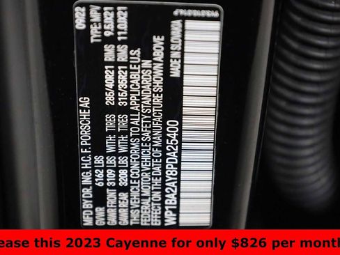 Certified 2023 Porsche Cayenne Platinum Edition image 43