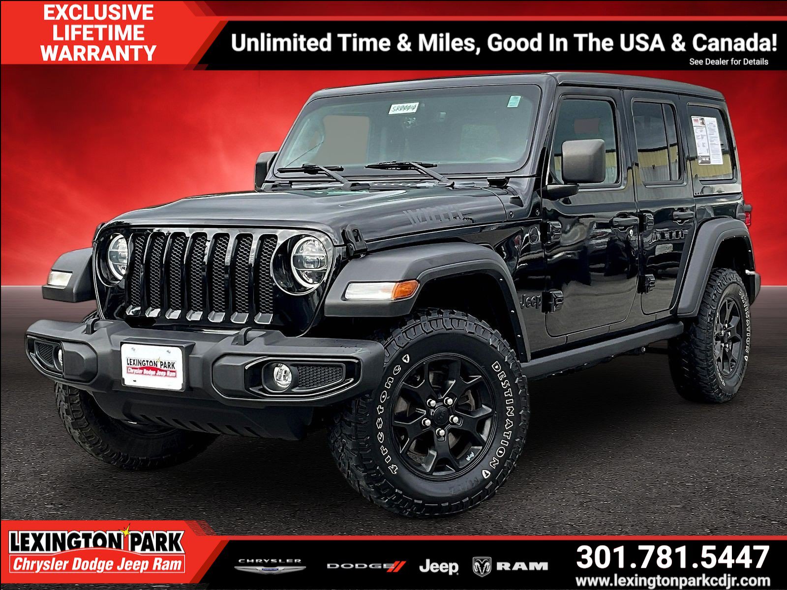Used 2022 Jeep Wrangler Unlimited Sport AWD/4WD image 3