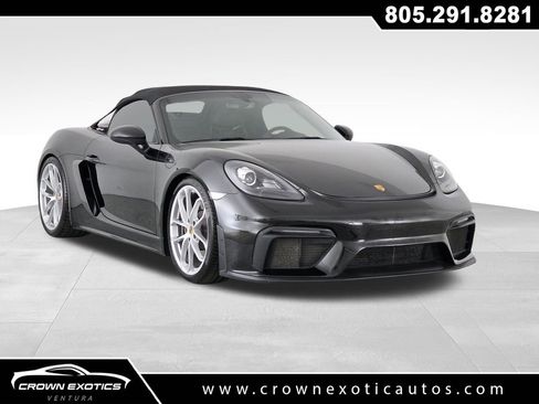 Used 2022 Porsche 718 Boxster Spyder RWD image 1