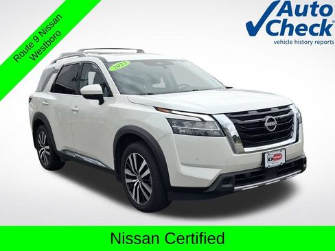 Certified 2023 Nissan Pathfinder Platinum AWD/4WD image 1