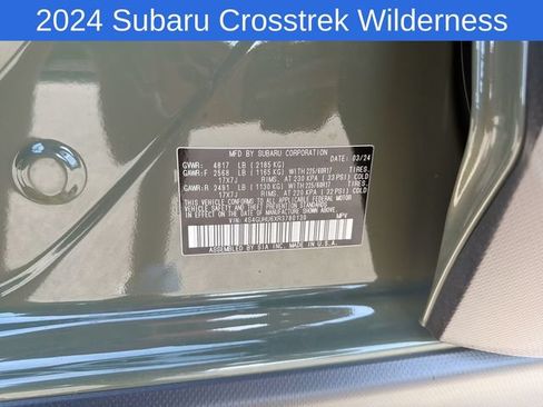 Used 2024 Subaru Crosstrek 2.5i Wilderness w/ Wilderness Package AWD/4WD image 31