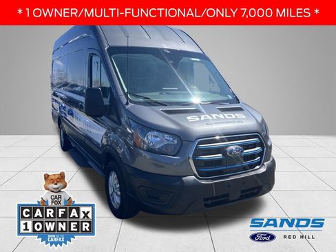 Used 2023 Ford E-Transit 148 High Roof Extended w/ Load Area Protection Package image 1