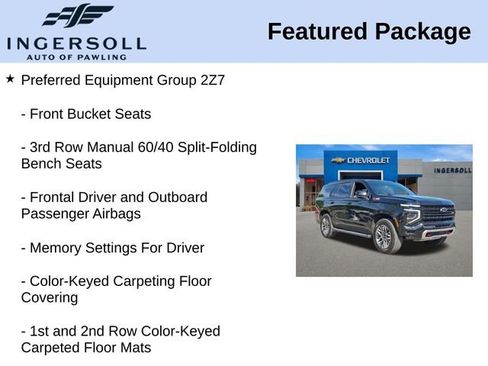 Used 2025 Chevrolet Tahoe Z71 AWD/4WD image 15