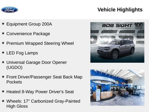 New 2025 Ford Bronco Sport Big Bend w/ Convenience Package image 2