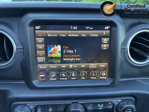 Certified 2022 Jeep Wrangler Unlimited Sahara w/ Cold Weather Group AWD/4WD image 79