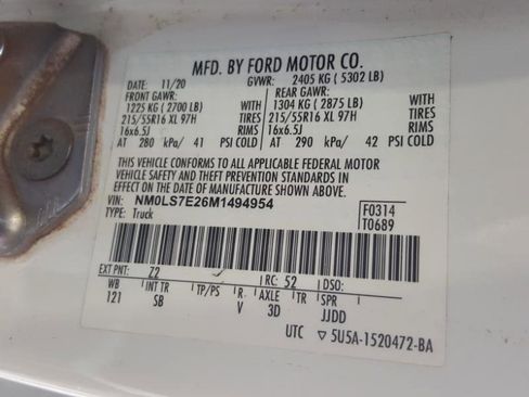 Used 2021 Ford Transit Connect XL FWD image 24