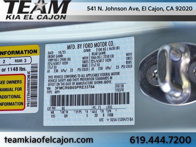 Used 2023 Ford Bronco Sport Big Bend AWD/4WD image 40