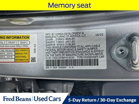 Used 2023 Honda Accord Touring image 21