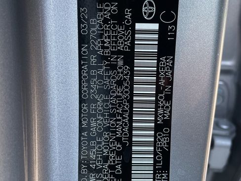 Used 2023 Toyota Prius Limited image 28