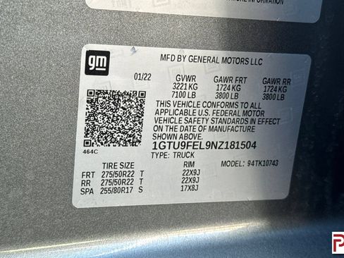 Certified 2022 GMC Sierra 1500 Denali w/ Denali Reserve Package AWD/4WD image 36