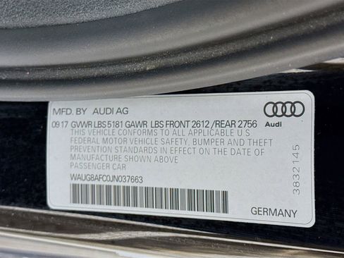 Used 2018 Audi A6 2.0T Premium Plus w/ Premium Plus Package image 33