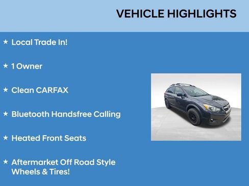 Used 2014 Subaru Crosstrek 2.0i Premium w/ Popular Package #2 AWD/4WD image 2