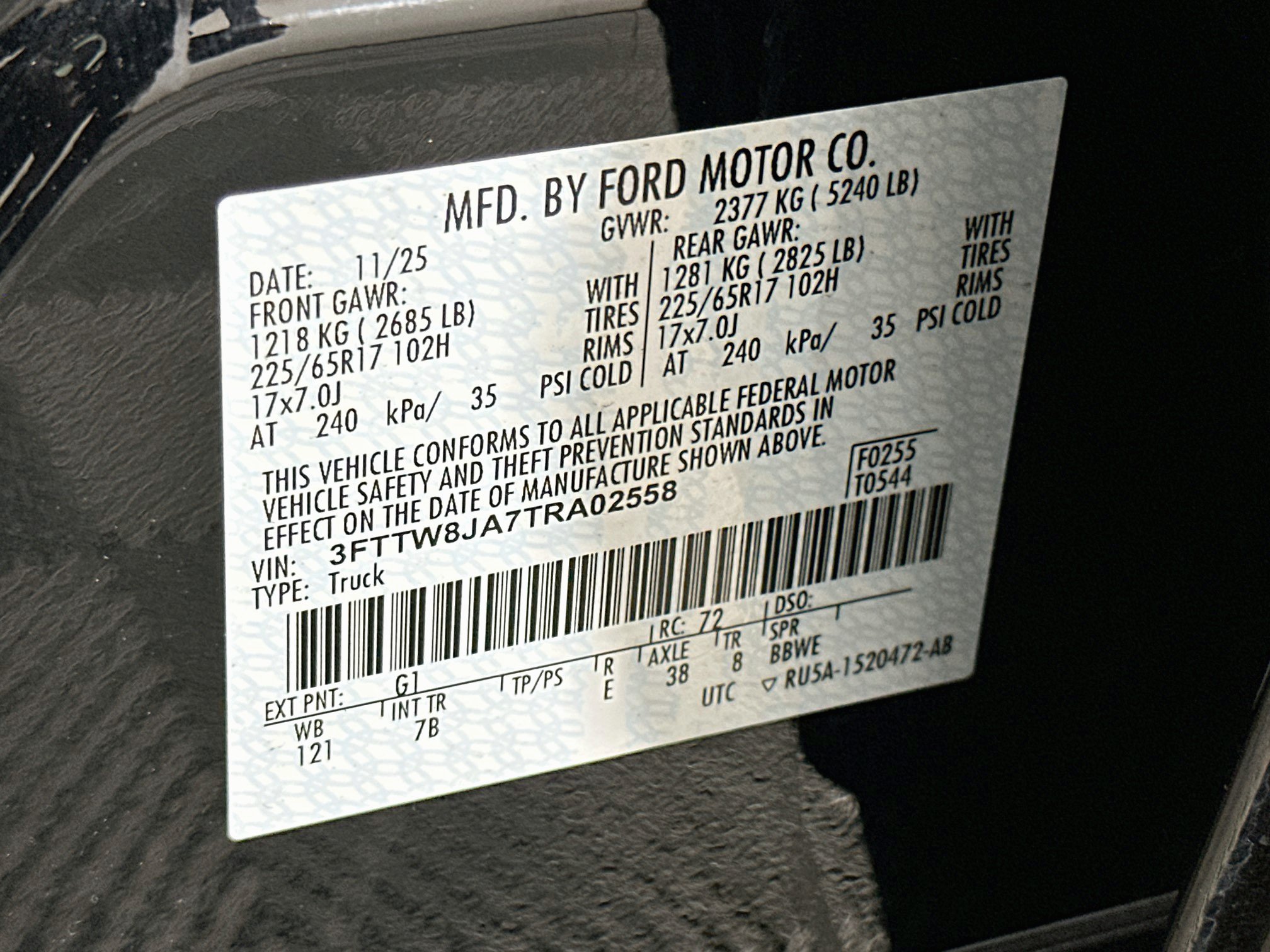 Used 2026 Ford Maverick XLT AWD/4WD image 12