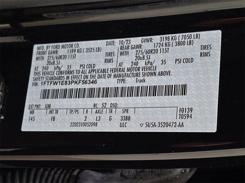 Used 2023 Ford F150 XLT w/ Equipment Group 302A High image 34