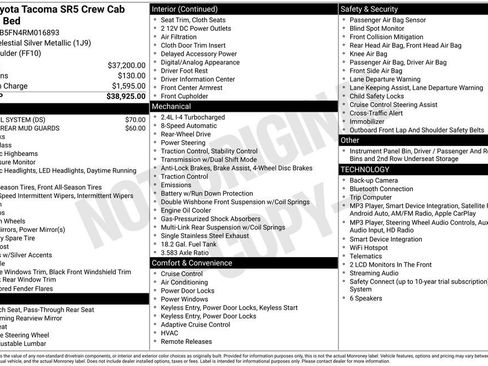 Used 2024 Toyota Tacoma SR5 RWD image 1