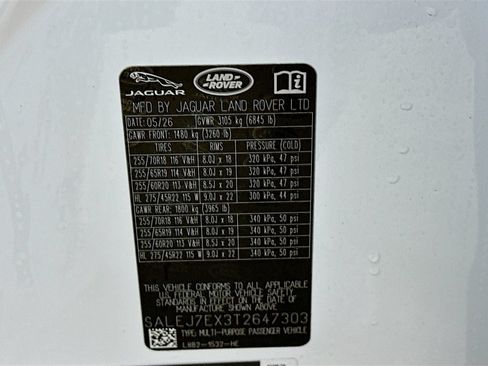Used 2026 Land Rover Defender 110 S AWD/4WD image 47