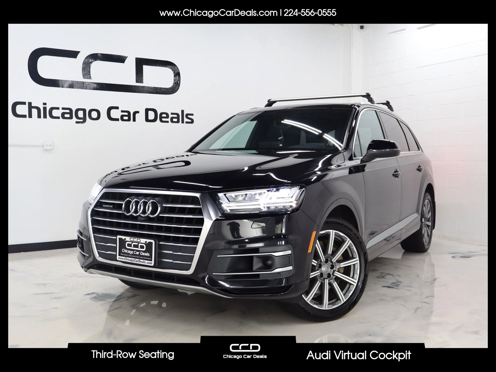 Used 2018 Audi Q7 3.0T Premium Plus w/ Premium Plus Package AWD/4WD image 1