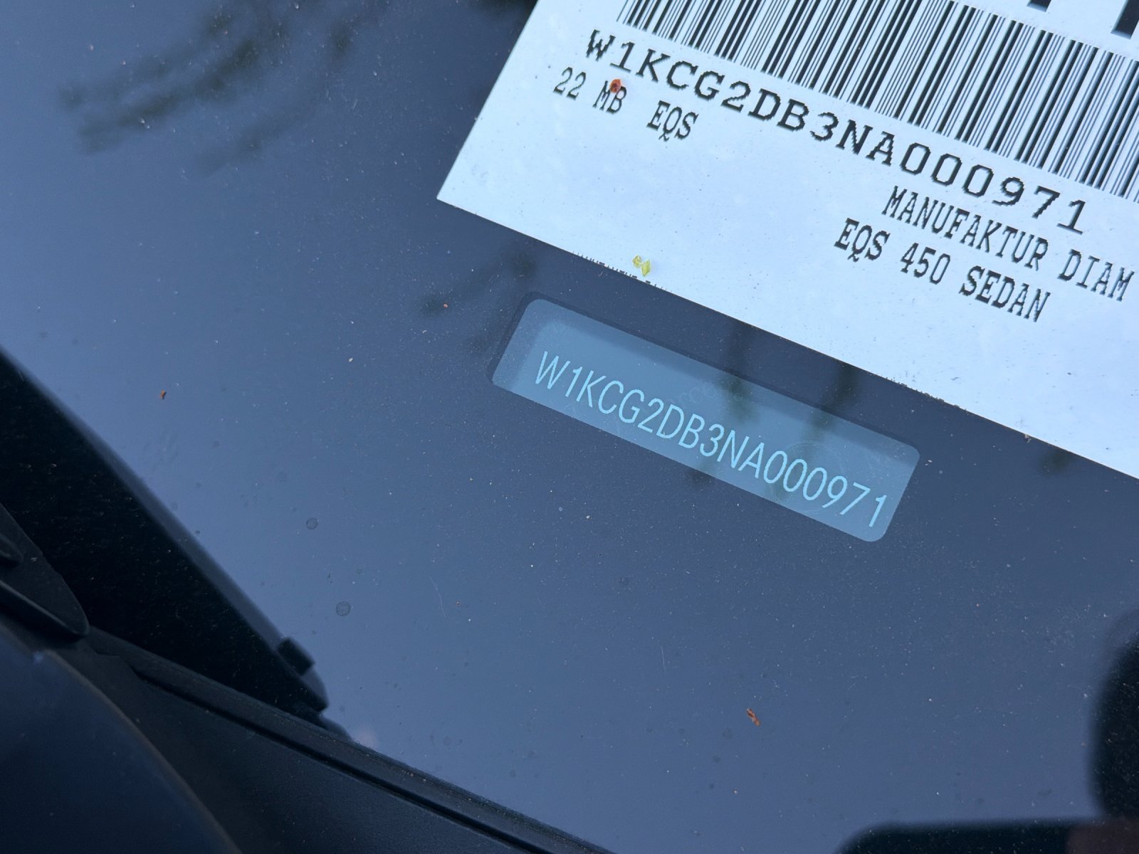 Used 2022 Mercedes-Benz EQS 450+ Sedan image 2