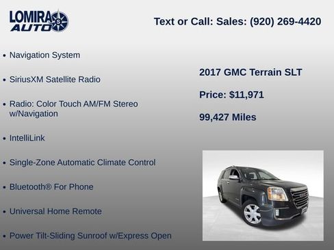 Used 2017 GMC Terrain SLT w/ Open Road Package AWD/4WD image 20