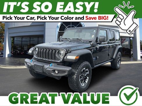 Used 2025 Jeep Wrangler Unlimited Rubicon 4xe w/ Convenience Group AWD/4WD image 1