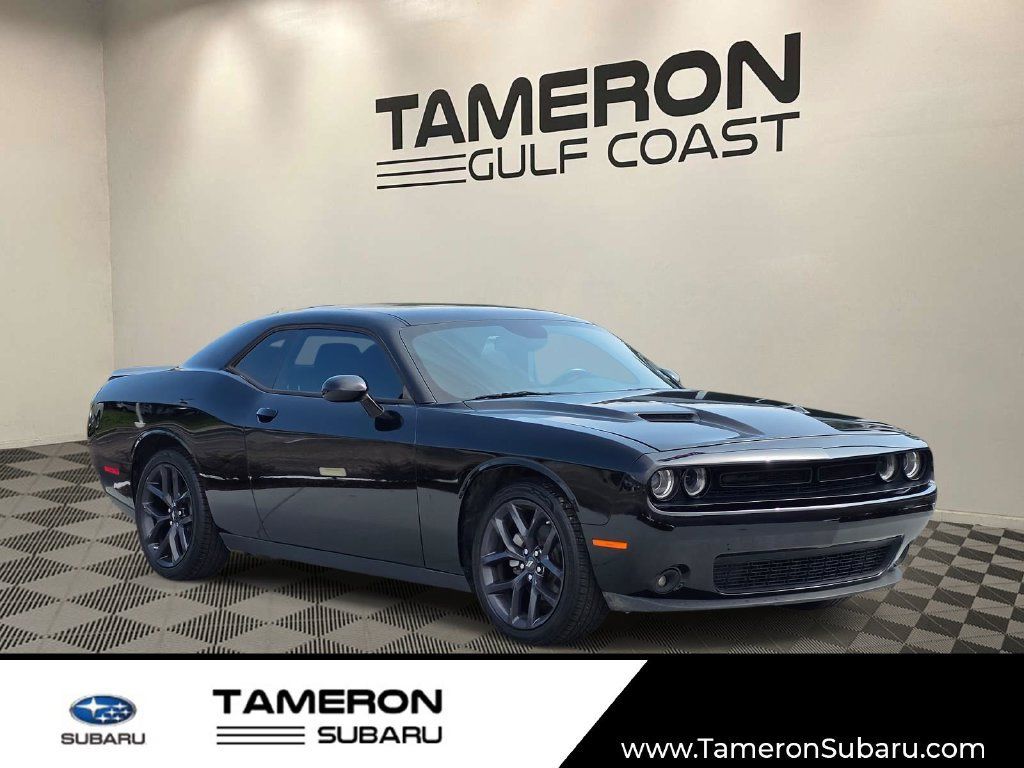 Used 2023 Dodge Challenger SXT w/ Blacktop Package RWD image 1