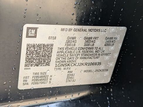 Used 2019 Chevrolet Tahoe Premier AWD/4WD image 32