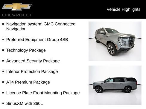 Certified 2025 GMC Yukon XL AT4 w/ AT4 Premium Package AWD/4WD image 5
