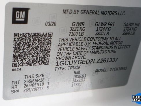 Used 2020 Chevrolet Silverado 1500 LTZ w/ LTZ Convenience Package image 48