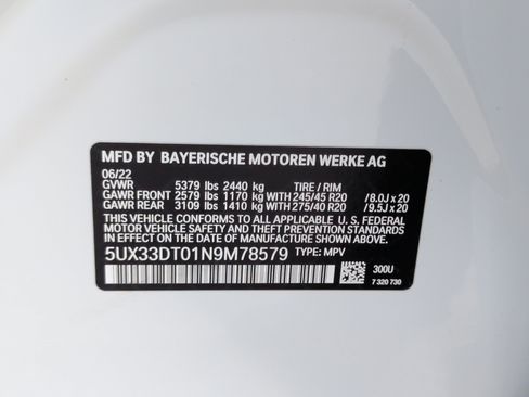 Used 2022 BMW X4 xDrive30i w/ M Sport Package 2 AWD/4WD image 42