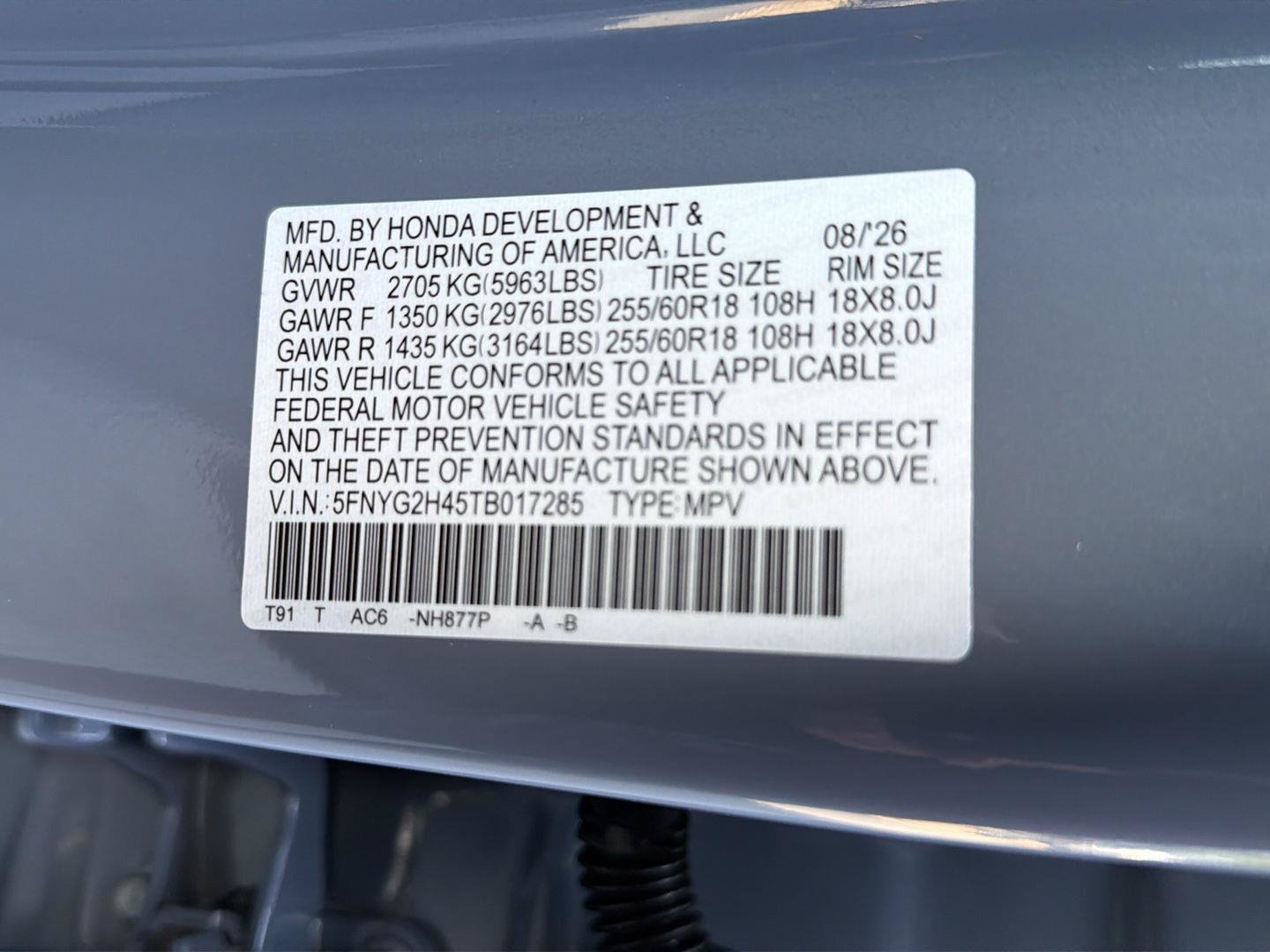 New 2026 Honda Pilot EX-L image 38