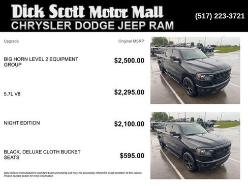 Used 2021 RAM 1500 Big Horn AWD/4WD image 2